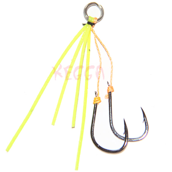 Kegga Stinger Hooks - Clear #8